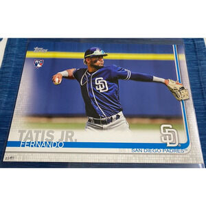 2019 Topps Rookie Fernando Tatis Jr. #23/99 Jersey Number Padres RC 10x14 Poster